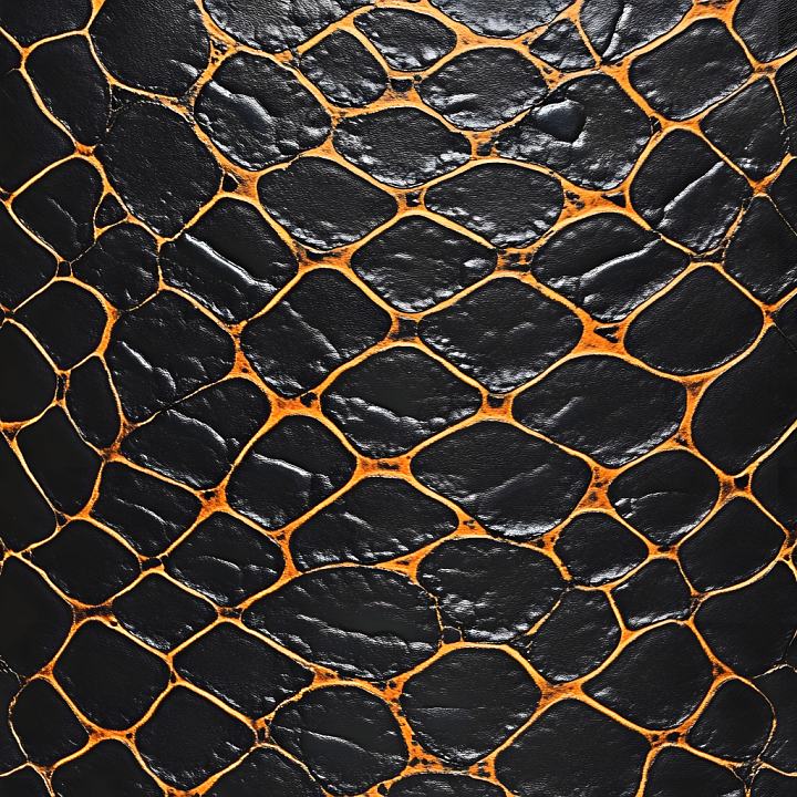 Reptile-Style Skin with Scaly Surface and Organic Detailing seamless PBR texture preview