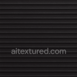seamless Seamless 3d texture pbr 8k matte black ribbed surface furniture plastic material texture 8k free download PBR