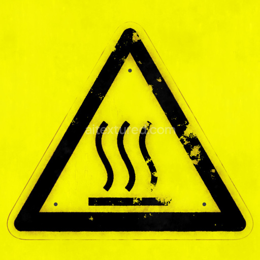 Warning Label Sign Caution Yellow Graphic Symbol Safety Hazard Bold