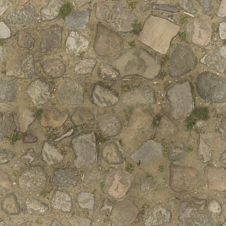 Cobblestone Floor Cobblestone - Cobblestone Farm Rural Rural Old Floor seamless PBR texture preview