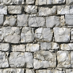seamless Seamless 3D Weathered Stone Wall PBR Texture with Cracked Rough Surface texture 8k free download PBR