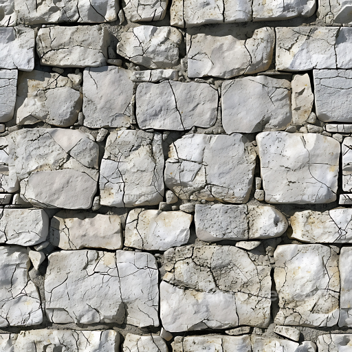 Weathered Stone Wall PBR Texture with Cracked Rough Surface seamless Stone PBR texture