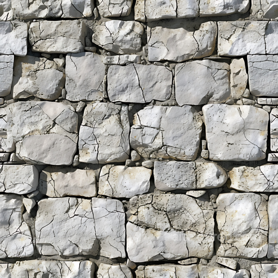 Weathered Stone Wall PBR Texture with Cracked Rough Surface Stone texture preview