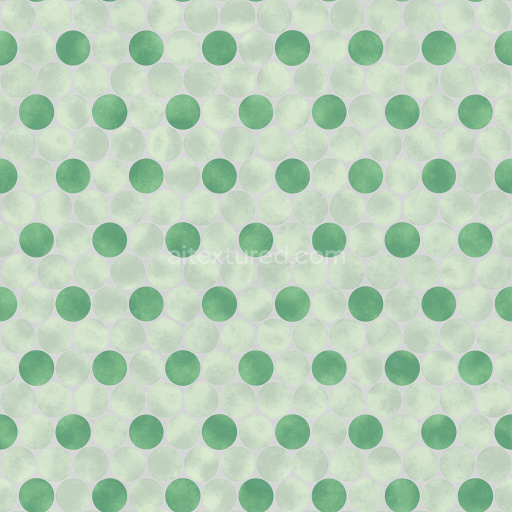 Tiles Seamless Pbr Texture Green Circle Pattern