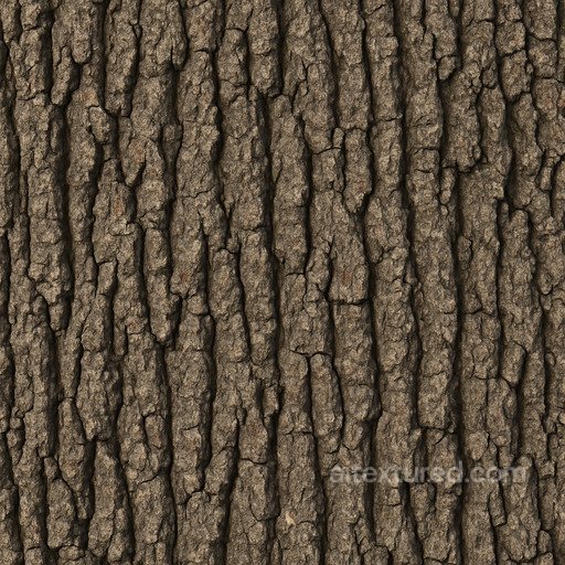 Seamless Oak Bark Seamless Texture seamless Bark PBR texture