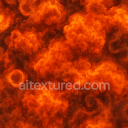 seamless Seamless 8k PBR 3d texture of smoke rings with fire cloud and blast smoke effects texture 8k free download PBR