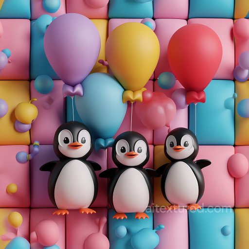 Inflated Vinyl Panels PBR Texture in Pastel Colors with Puffy Square Cells seamless Inflated PBR texture