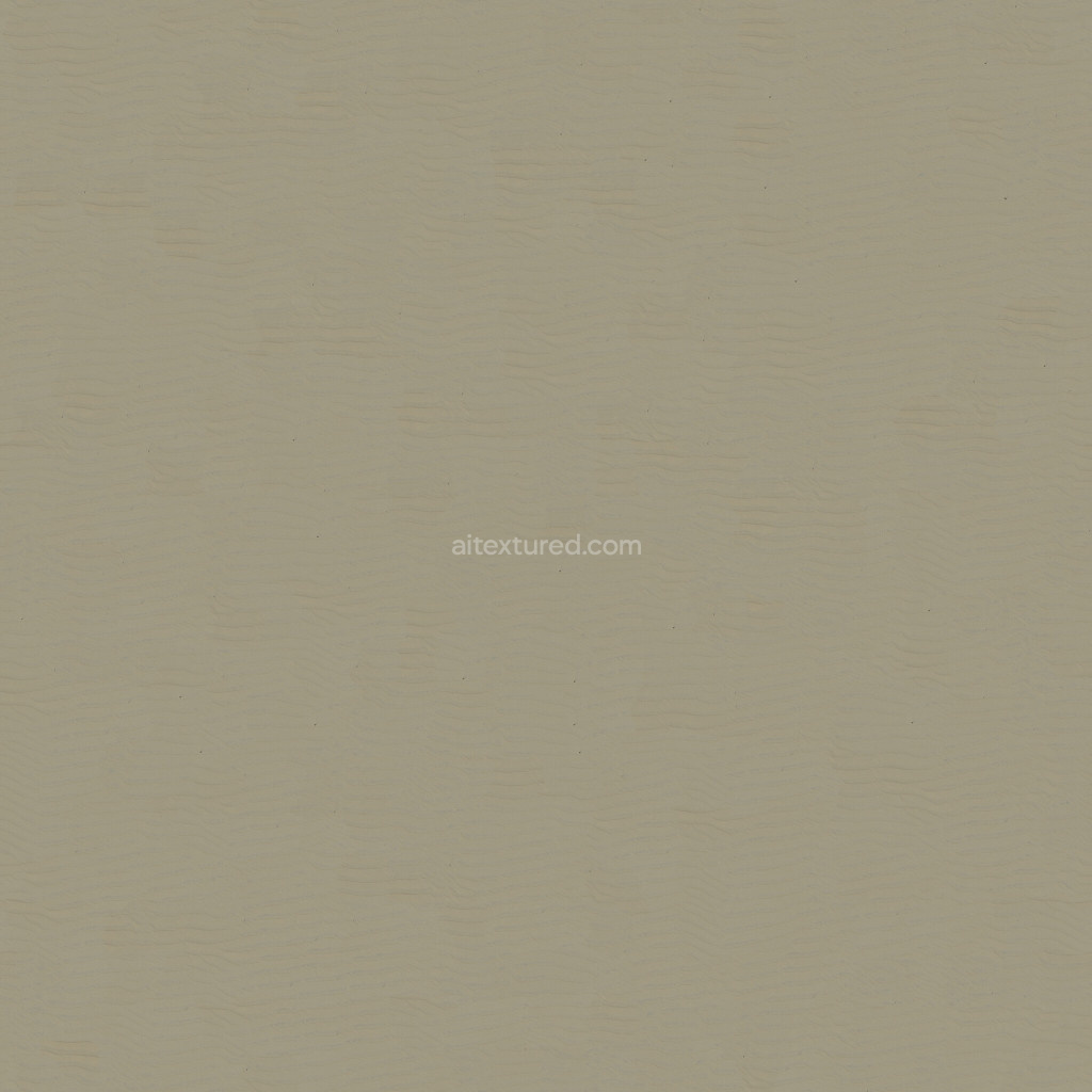 Seamless PBR ground texture in light beige color