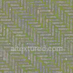 seamless Paving Stones Tileable Seamless Pbr Rough Mossy Weathered Gray Brick texture 8k free download PBR