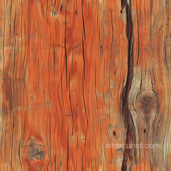 Weathered Pine Wood Planks PBR Texture with Rustic Knots Wood texture preview
