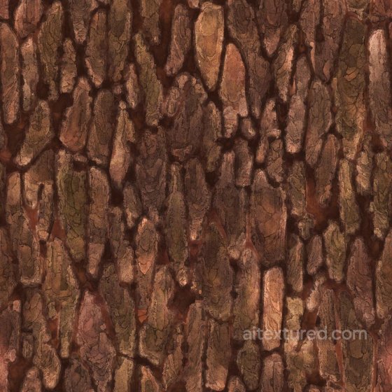 Waxy Tree Trunk Bark Texture | Free PBR Foliage texture preview