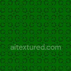 seamless Seamless 3D PBR Texture with Stylized Green Clover Leaf Pattern texture 8k free download PBR