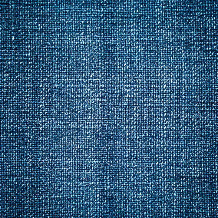 Cracked Denim Fabric With Worn, Distressed Blue Weave seamless PBR texture preview