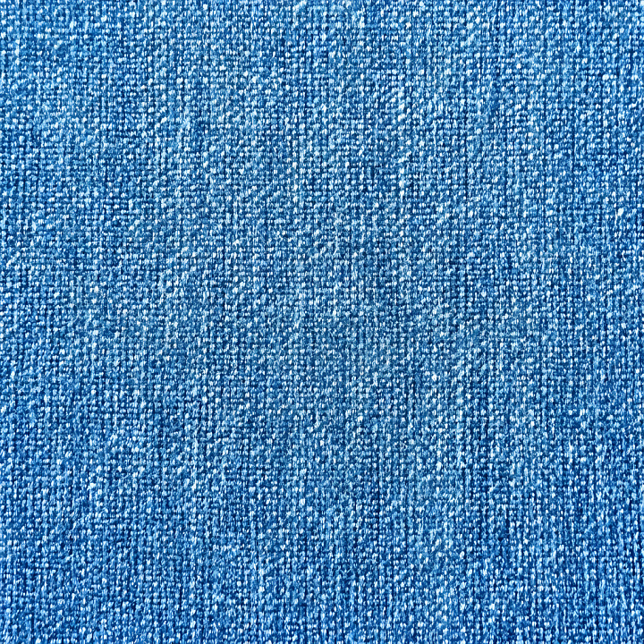Cracked Denim Fabric with Blue Worn Weave Pattern seamless PBR texture preview