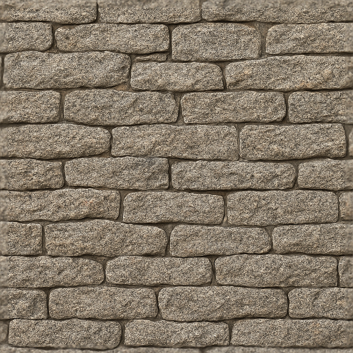 Rough Granite Stone Wall With Natural Stone And Stacked Stone Details P… seamless PBR texture preview