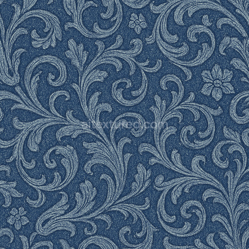 Ornate Denim Texture Seamless 1024X1024