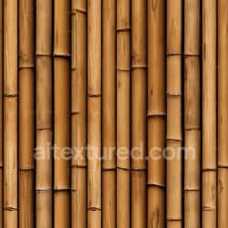 seamless Seamless 3D PBR Texture of Vertical Bamboo Culms in Warm Tan Colors texture 8k free download PBR