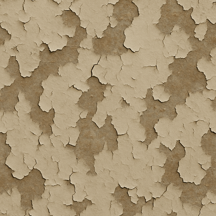 Matte Peeling Paint seamless PBR texture preview
