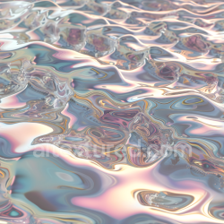 seamless Seamless 3D PBR Texture of Iridescent Liquid Surface with Shimmering Reflections texture 8k free download PBR