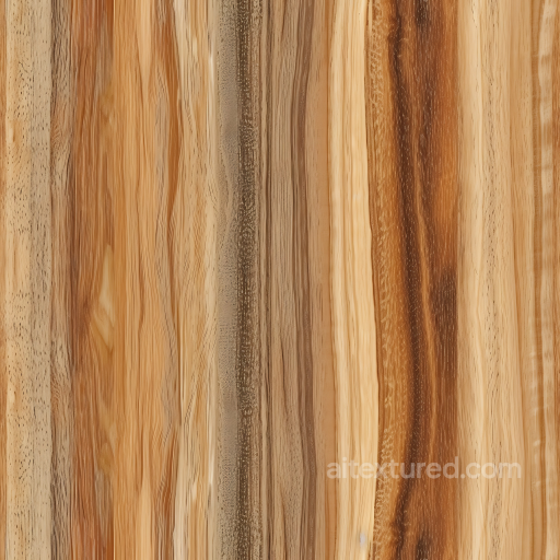 natural striped wood planks PBR texture with warm and varied tones seamless Wood PBR texture