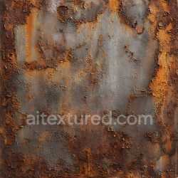 seamless Seamless 3D PBR Rusted Metal Texture with Jagged Cracks and Holes texture 8k free download PBR