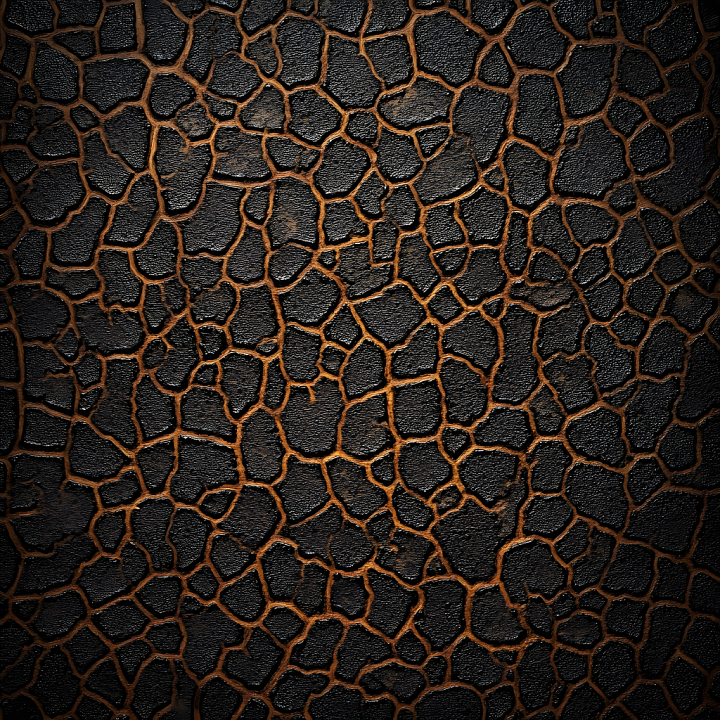 Skin Featuring Cracked Dark Skin With Deep Crevices And Rough Surface seamless PBR texture preview
