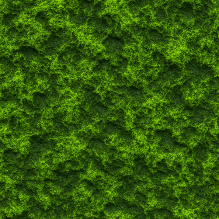 Toxic Moss seamless PBR texture preview