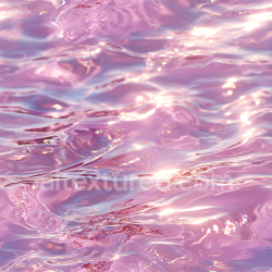 seamless Seamless 3D PBR Pink Stylized Water Surface Texture with Soft Waves texture 8k free download PBR