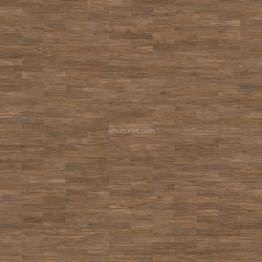 Seamless wood floor PBR texture with natural grain pattern