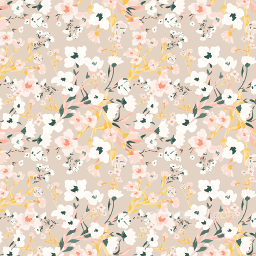 Wild Flower Texture with Soft Pastel Floral Pattern seamless Wild Flower  PBR texture