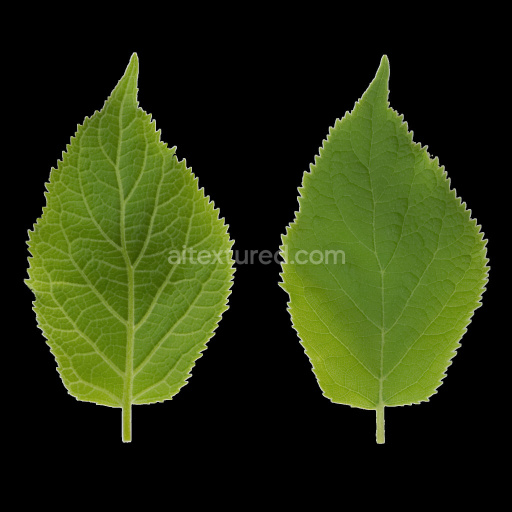 Leaf Green Natural Organic Textured Detailed Botanical Realistic Seamless Pbr