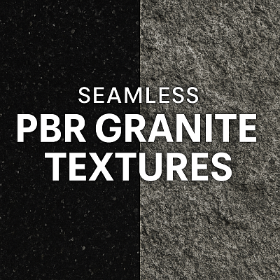 Seamless PBR Granite Textures – Realistic Stone Surfaces for 3D Rendering