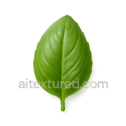 seamless Fresh green basil leaf texture 8k free download PBR