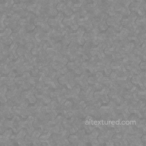 Concrete Wall Decoration with Geometric Pattern | Free PBR seamless Concrete PBR texture