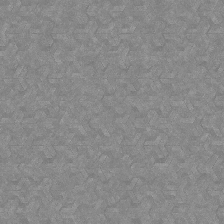 Concrete Wall Decoration with Geometric Pattern seamless PBR texture preview