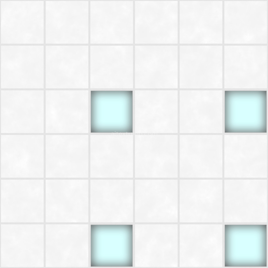 Seamless PBR texture of an office ceiling design