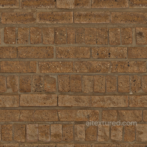 Patterned Brick Wall seamless Brick PBR texture