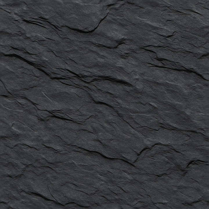 Slate Dark Layered Rock Surface For Rugged Designs seamless PBR texture preview