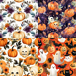 Watercolor Halloween 