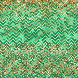 seamless Seamless 3D PBR Patterned Gold Glitter and Green Zigzag Fabric Texture texture 8k free download PBR
