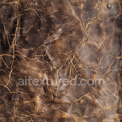 seamless Seamless 3D PBR Texture of Vintage Cracked Brown Leather with Distinctive Grain and Wrinkles texture 8k free download PBR