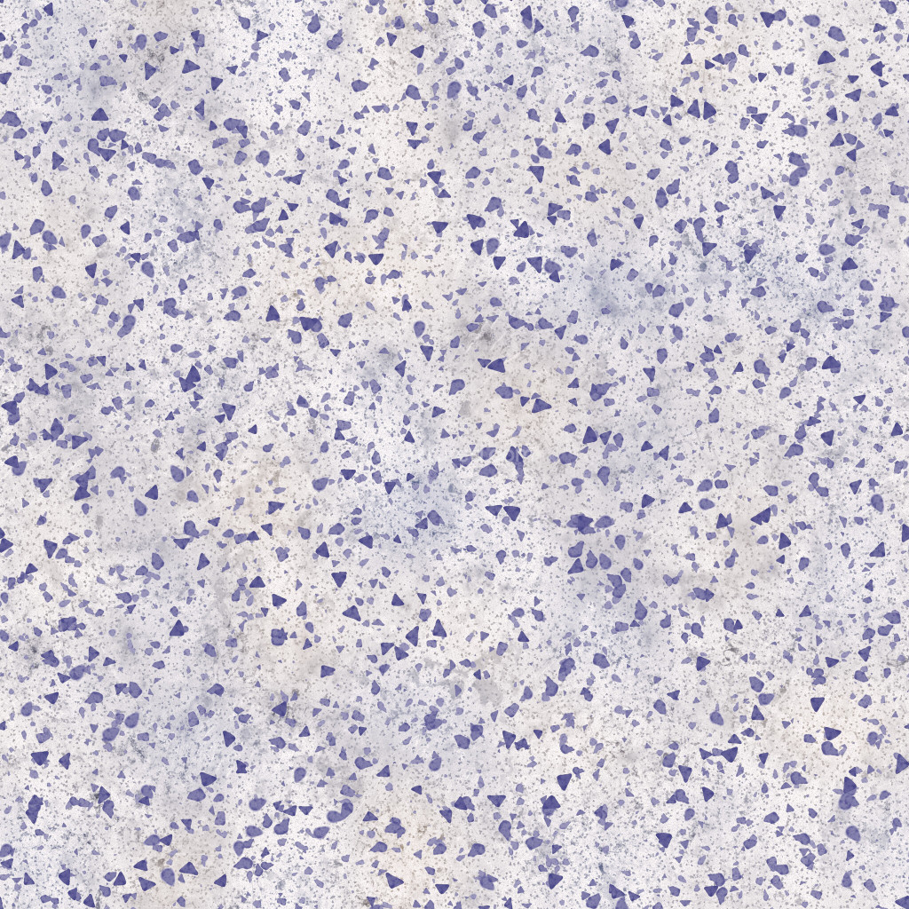 Seamless terrazzo texture with colorful speckles