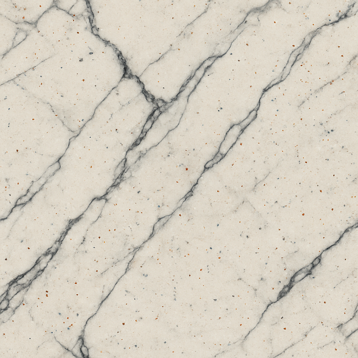 Polished Marble Surface With Veined Marble Natural Pattern seamless PBR texture preview