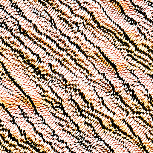 Seamless 3D PBR Texture of Snake Skin Pattern in White and Black Tones