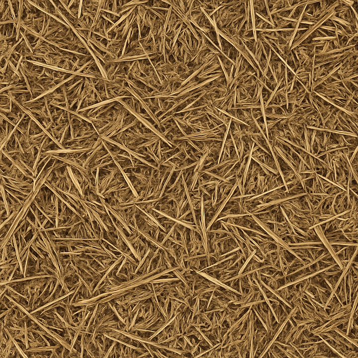 Rough Barn Straw seamless PBR texture preview