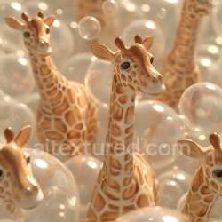 seamless Seamless 3D Inflated Vinyl Panel PBR Texture with Soft Bubble Padding in Creamy Beige texture 8k free download PBR