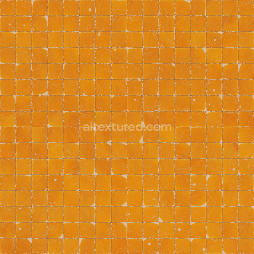 Ceramic Damaged Kitchen Old Tiles — Seamless PBR Texture