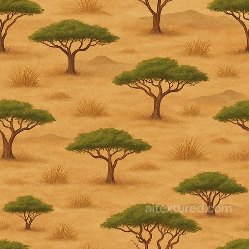 Seamless Savanna Texture seamless Grass PBR texture