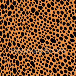 seamless Seamless 3D PBR Leopard Print Fabric Texture with Bold Orange and Black Spots texture 8k free download PBR