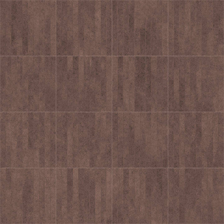 Fluted Sci-Fi Floor Wall Tiles seamless PBR texture preview
